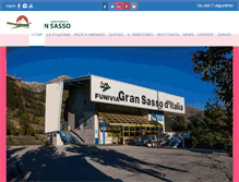 Tablet Screenshot of ilgransasso.it
